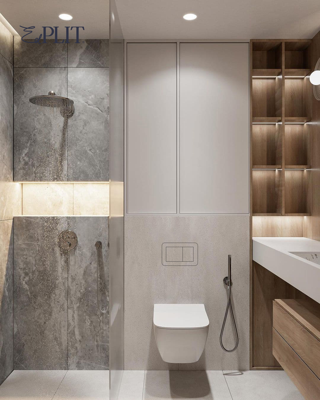 EDPLIT baño minimalista